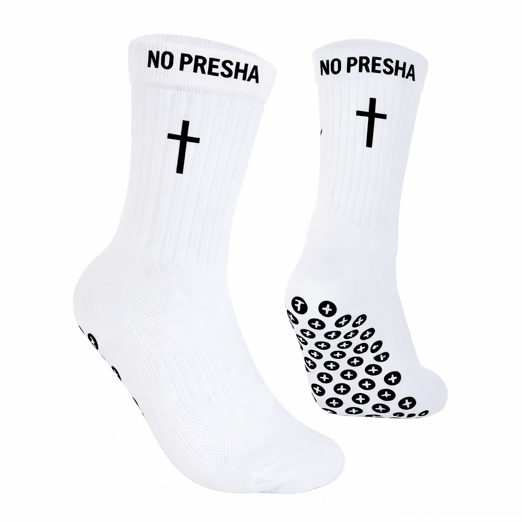 NO PRESHA CHRIST GRIP SOCKS